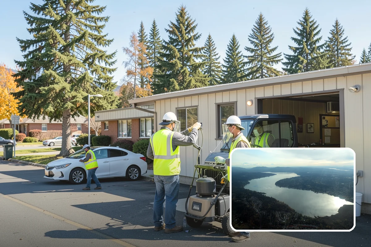 Equipment Mobilization in Sammamish, King County, WA - Permitted transport of oversized loads