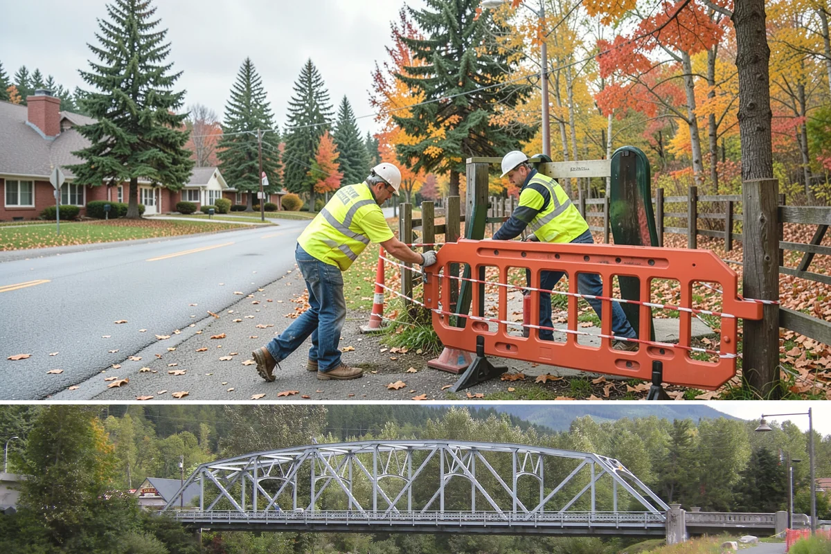 Equipment Mobilization in Skykomish, King County, WA - Mobilization for exterior projects clusters in the dry season, when most heavy civil work is underway.