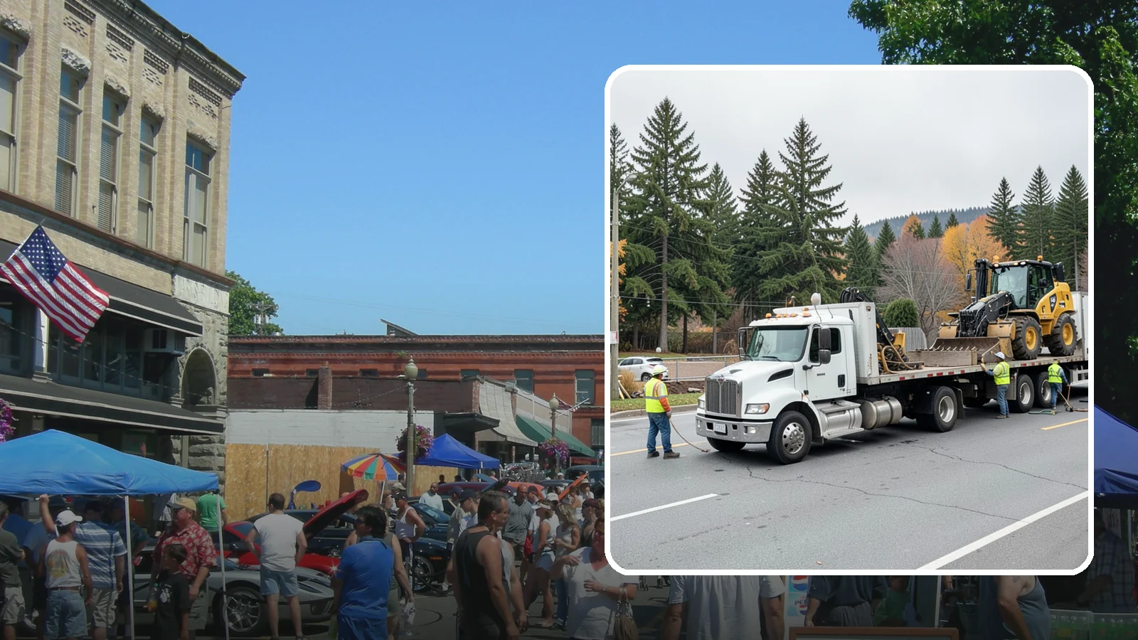 Equipment Mobilization in Snohomish, Snohomish County, WA - Transport of heavy equipment to and from municipal work sites on the required schedule.