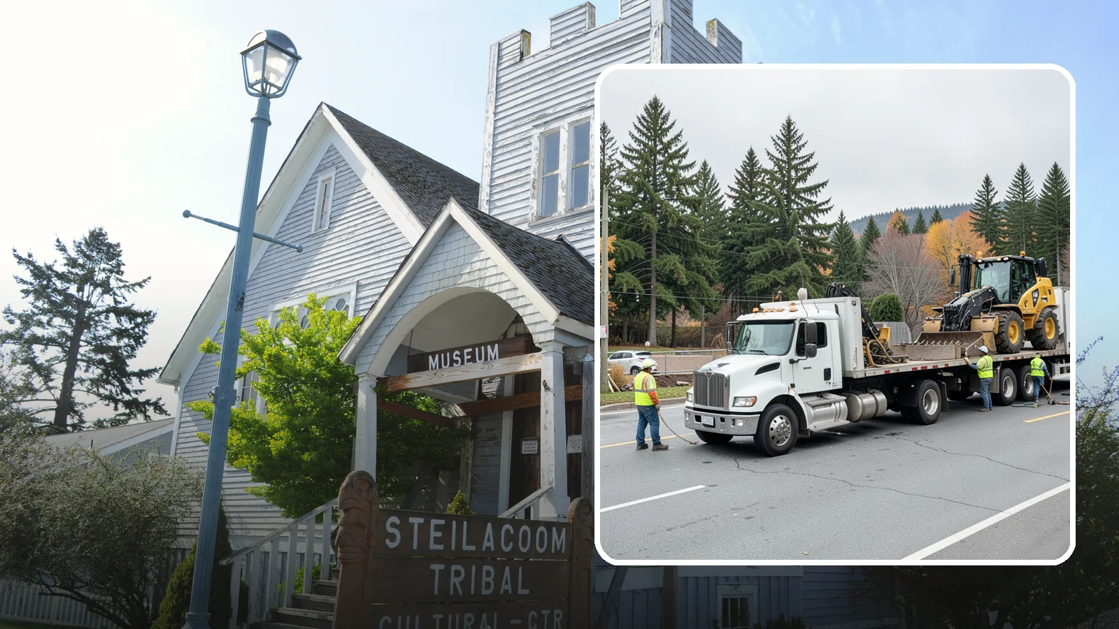 Equipment Mobilization in Steilacoom, Pierce County, WA - Transport of heavy equipment to and from municipal work sites on the required schedule.