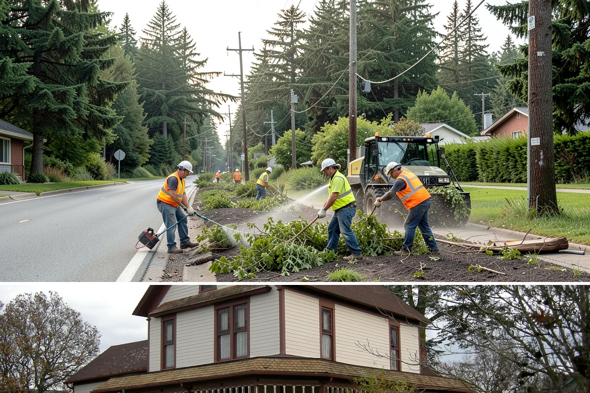 Equipment Mobilization in Sumner, Pierce County, WA - Mobilization for exterior projects clusters in the dry season, when most heavy civil work is underway.