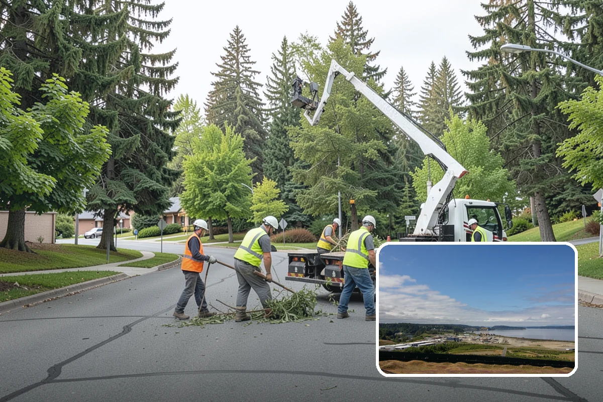 Equipment Mobilization in University Place, Pierce County, WA - Permitted transport of oversized loads