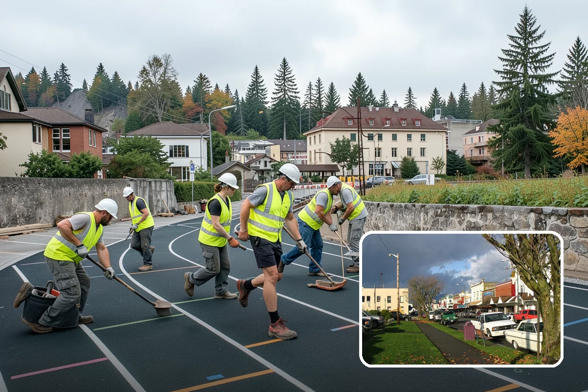 Erosion & Sediment Control in Arlington, Snohomish County, WA - Best management practices installed to Ecology construction stormwater standards