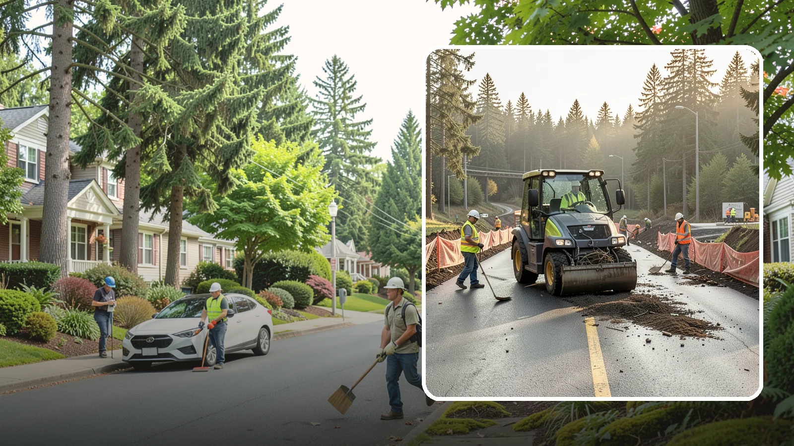 Erosion & Sediment Control in Beaux Arts Village, King County, WA - Installation and maintenance of erosion and sediment controls for construction and disturbed municipal sites.