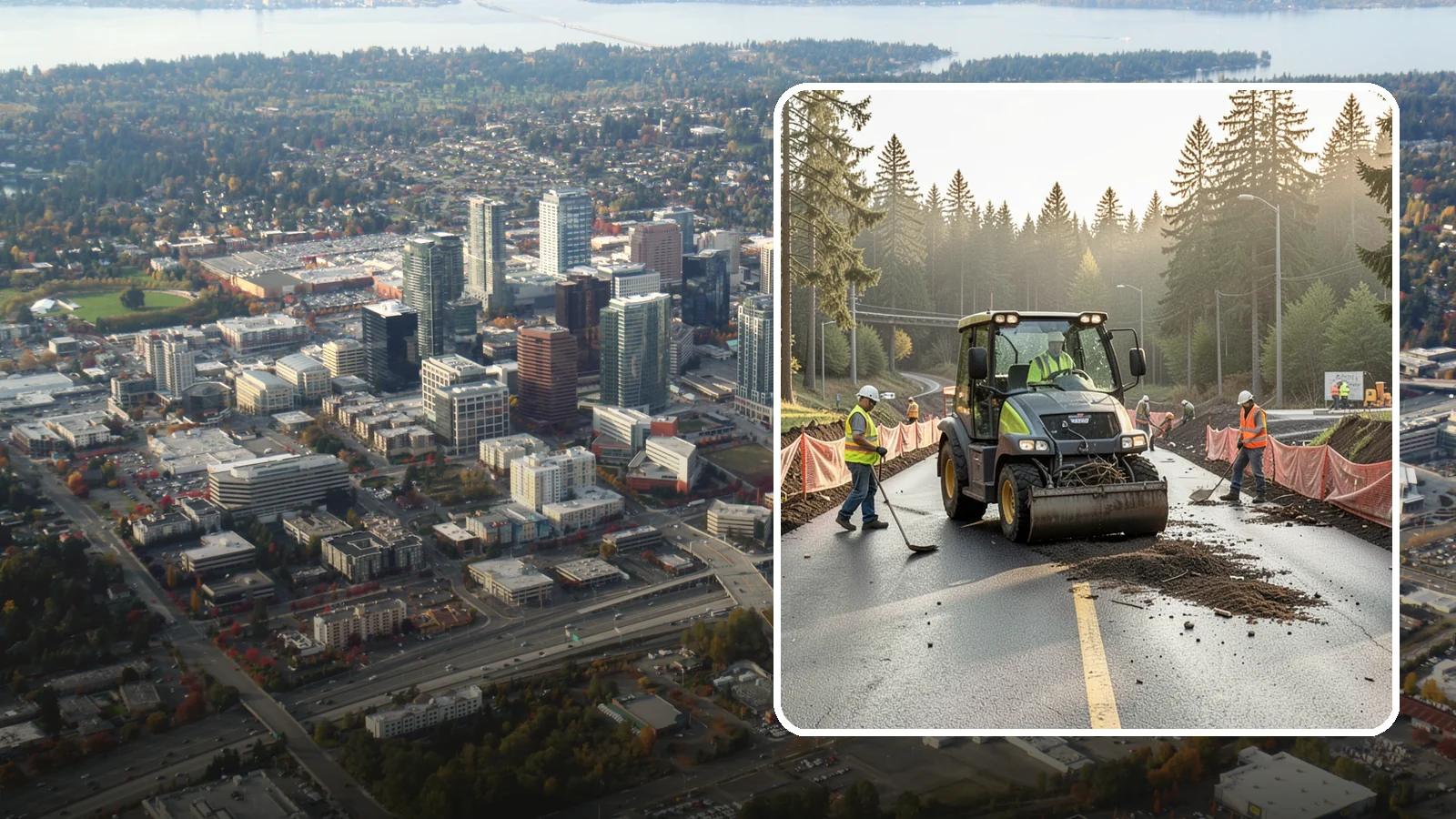 Erosion & Sediment Control in Bellevue, King County, WA - Installation and maintenance of erosion and sediment controls for construction and disturbed municipal sites.