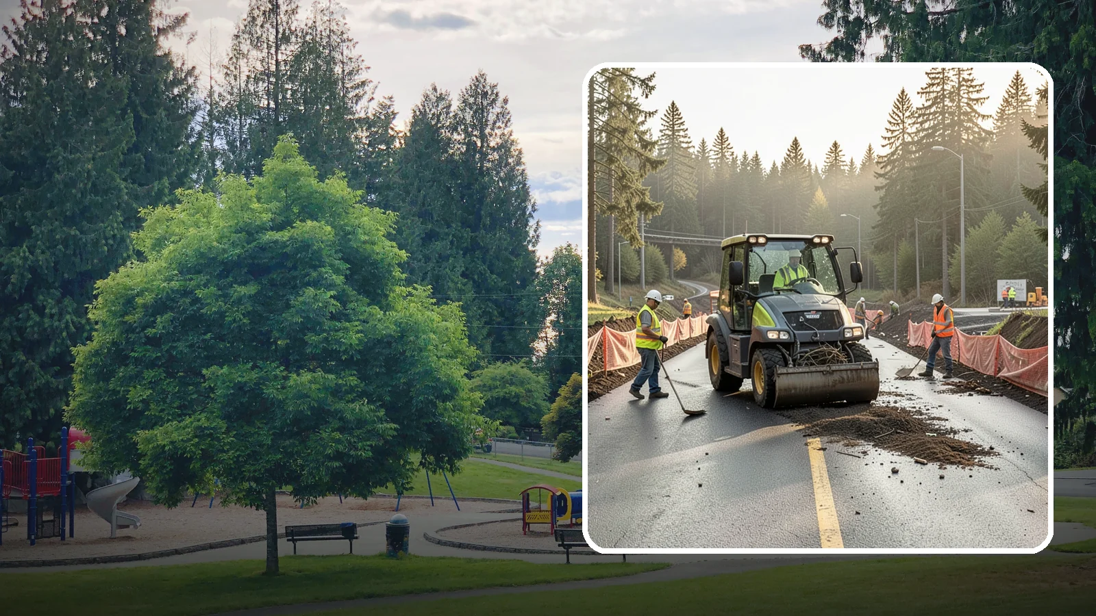 Erosion & Sediment Control in Bonney Lake, Pierce County, WA - Installation and maintenance of erosion and sediment controls for construction and disturbed municipal sites.