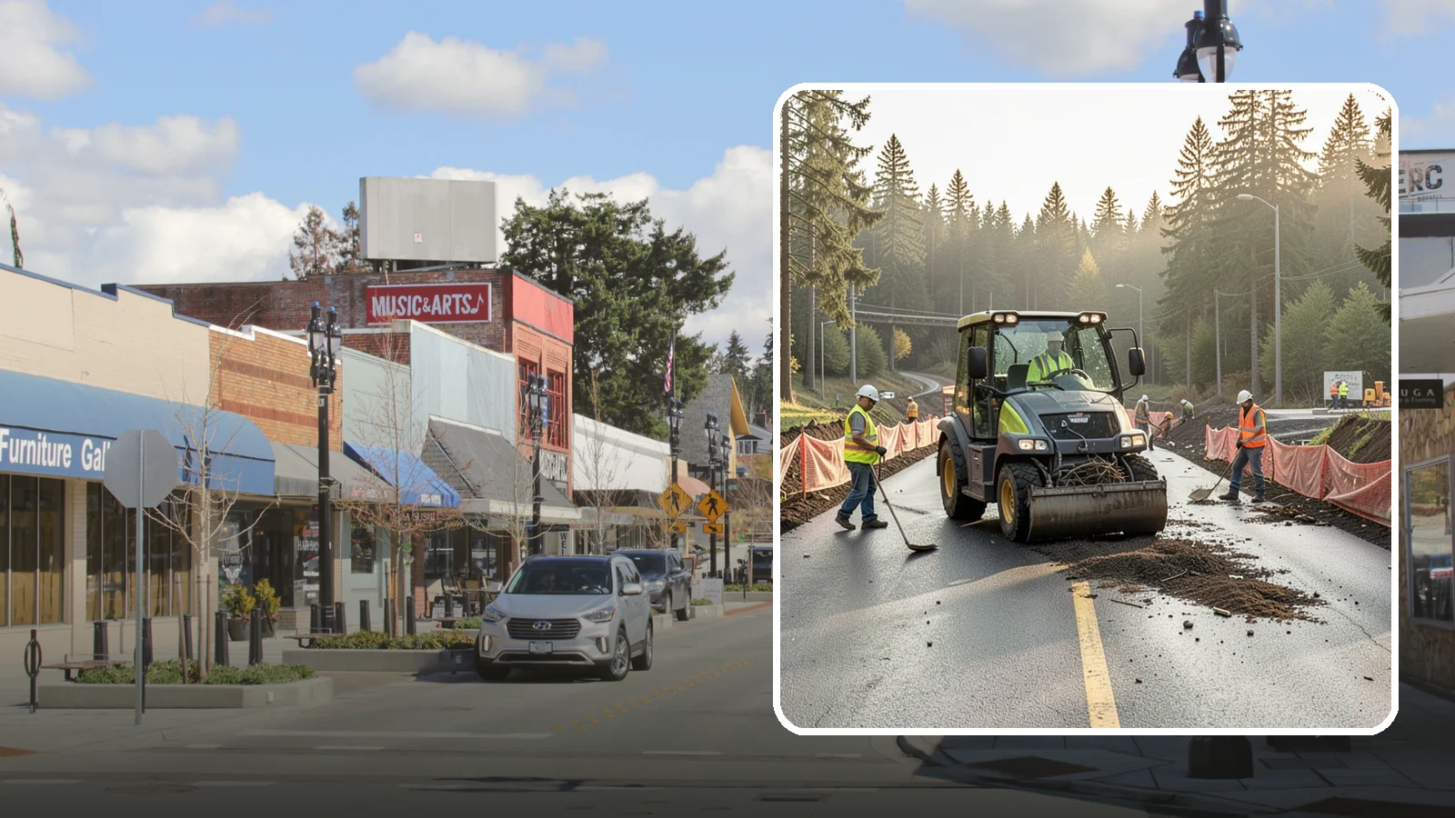 Erosion & Sediment Control in Bothell, King County, WA - Installation and maintenance of erosion and sediment controls for construction and disturbed municipal sites.