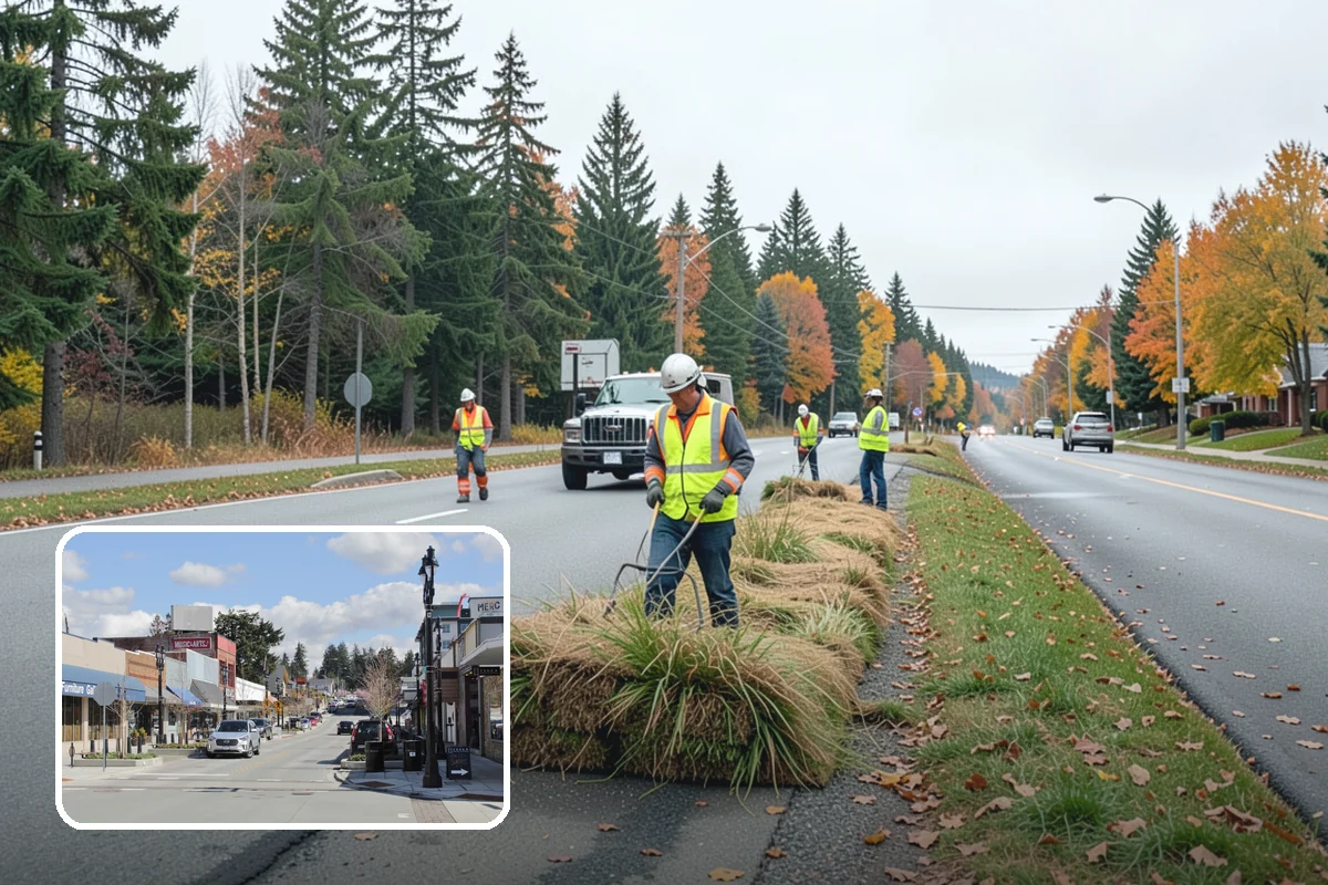 Erosion & Sediment Control in Bothell, King County, WA - Best management practices installed to Ecology construction stormwater standards