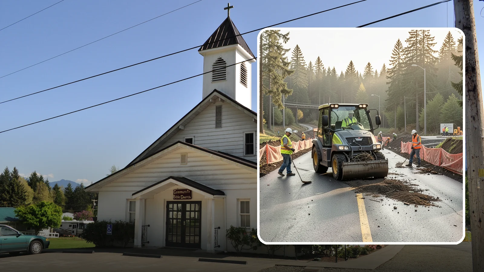 Erosion & Sediment Control in Concrete, Skagit County, WA - Installation and maintenance of erosion and sediment controls for construction and disturbed municipal sites.