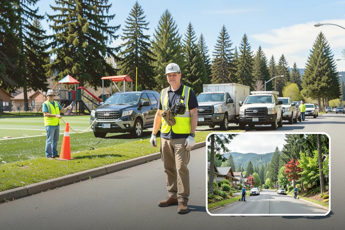 Erosion & Sediment Control in Darrington, Snohomish County, WA - Best management practices installed to Ecology construction stormwater standards