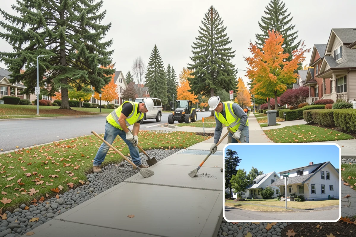 Erosion & Sediment Control in DuPont, Pierce County, WA - Best management practices installed to Ecology construction stormwater standards