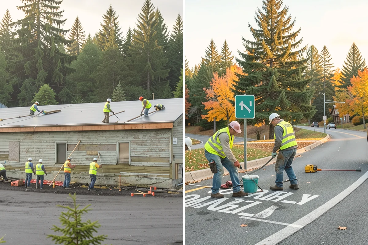 Erosion & Sediment Control in Eatonville, Pierce County, WA - Review the site and pollution prevention plan to plan required practices