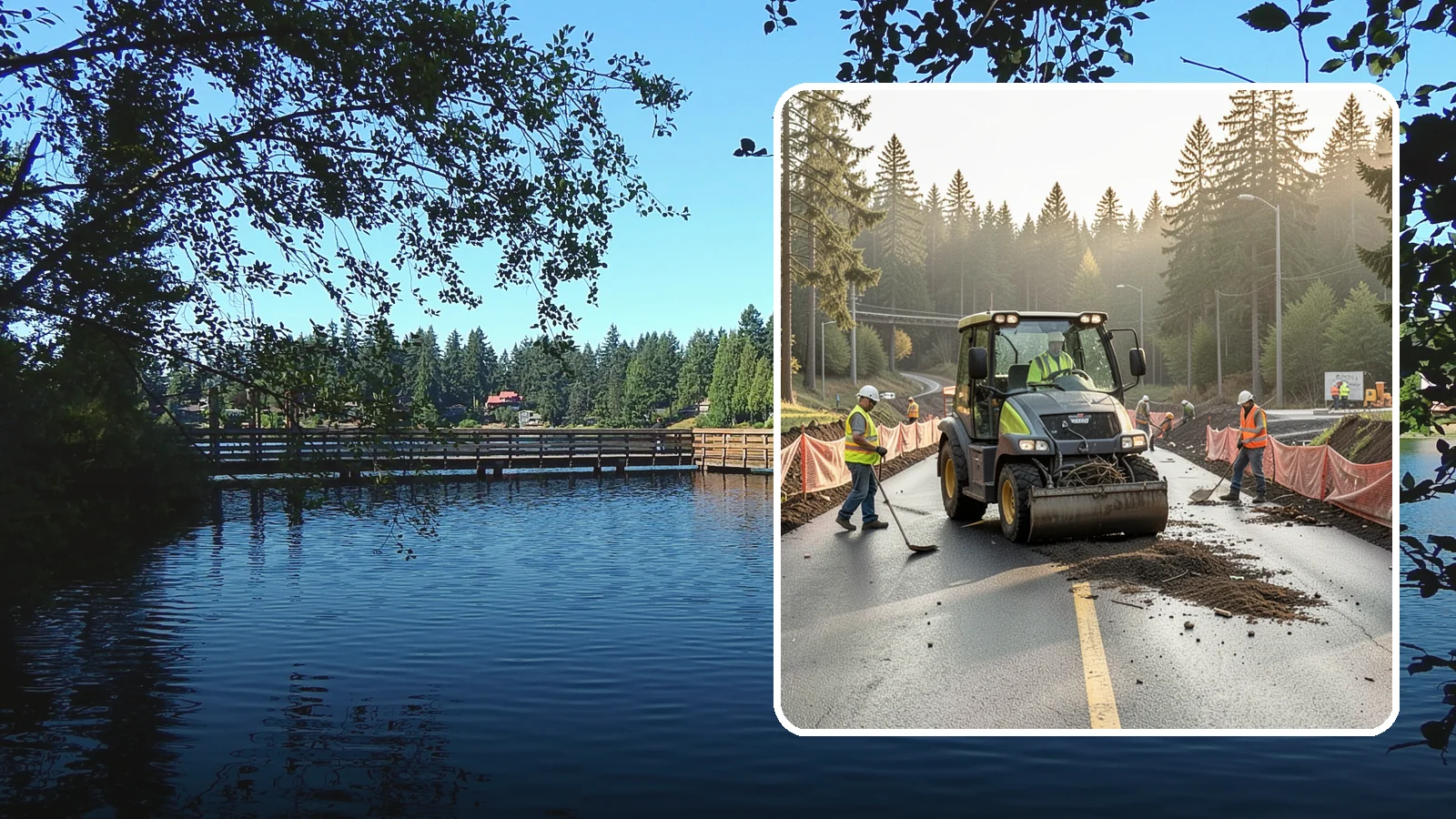 Erosion & Sediment Control in Federal Way, King County, WA - Installation and maintenance of erosion and sediment controls for construction and disturbed municipal sites.