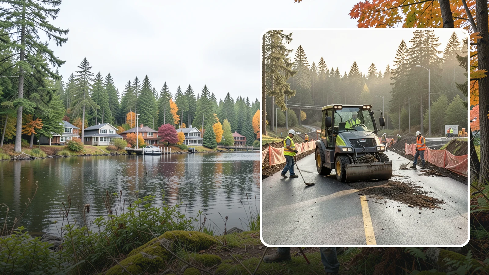 Erosion & Sediment Control in La Conner, Skagit County, WA - Installation and maintenance of erosion and sediment controls for construction and disturbed municipal sites.