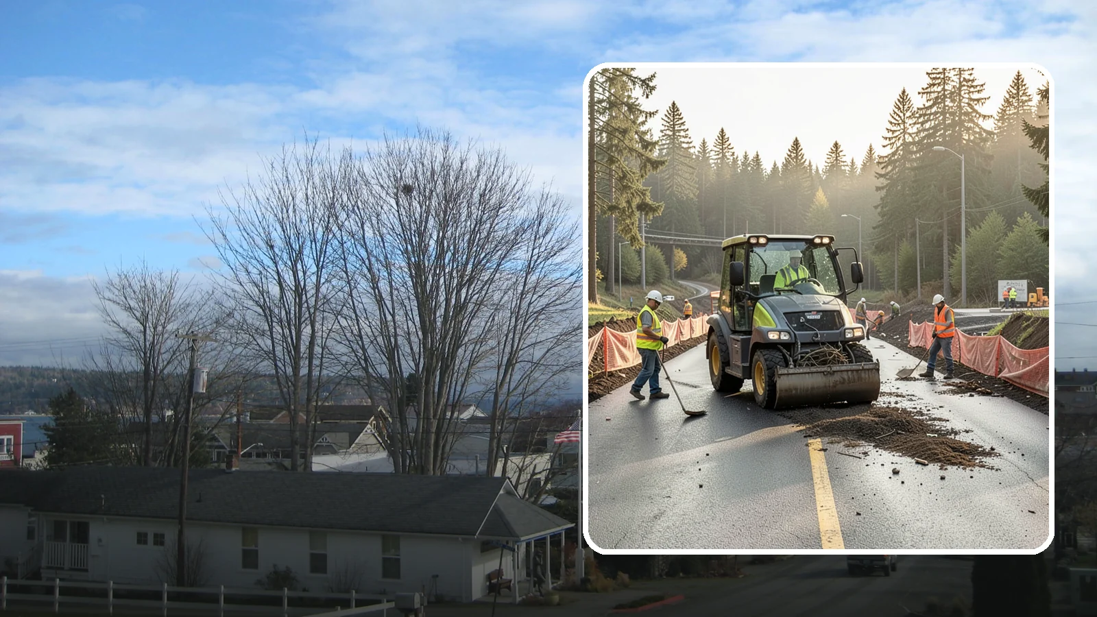 Erosion & Sediment Control in Langley, Island County, WA - Installation and maintenance of erosion and sediment controls for construction and disturbed municipal sites.