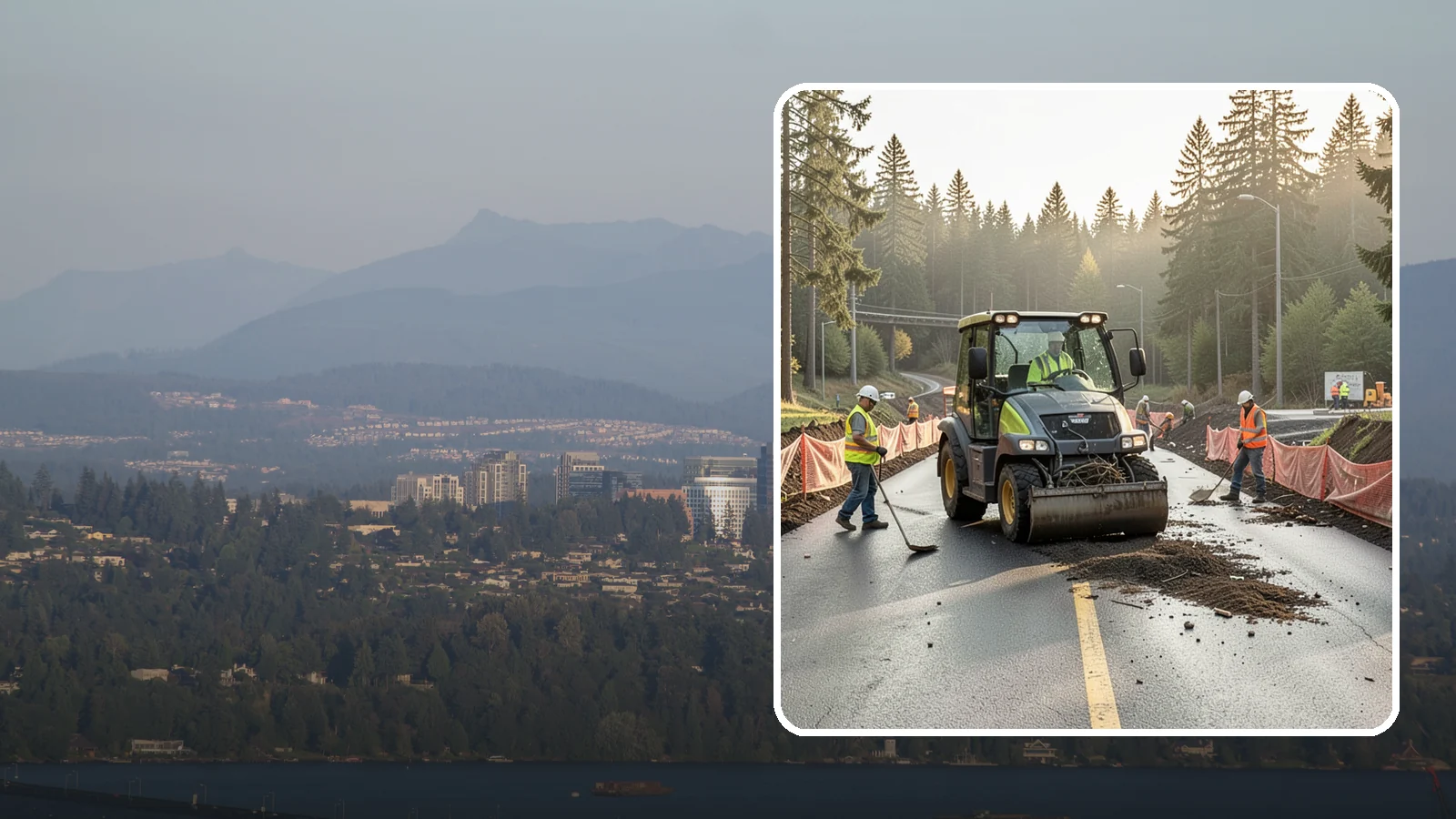 Erosion & Sediment Control in Medina, King County, WA - Installation and maintenance of erosion and sediment controls for construction and disturbed municipal sites.