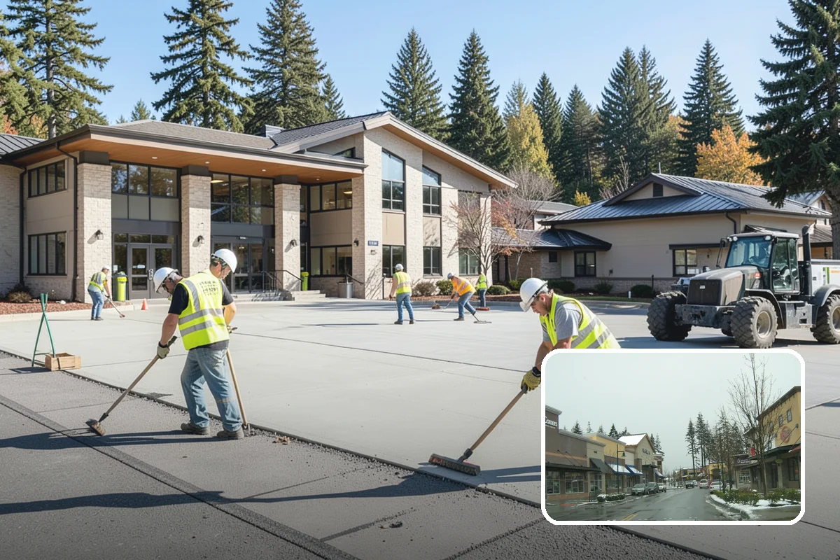 Erosion & Sediment Control in Mill Creek, Snohomish County, WA - Best management practices installed to Ecology construction stormwater standards