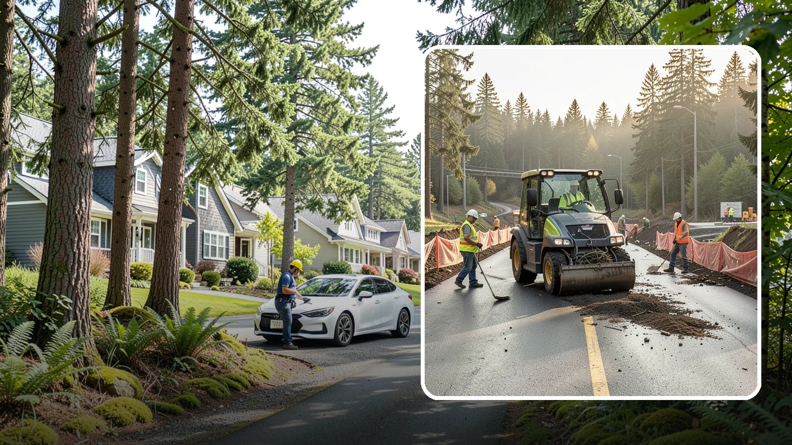 Erosion & Sediment Control in Normandy Park, King County, WA - Installation and maintenance of erosion and sediment controls for construction and disturbed municipal sites.