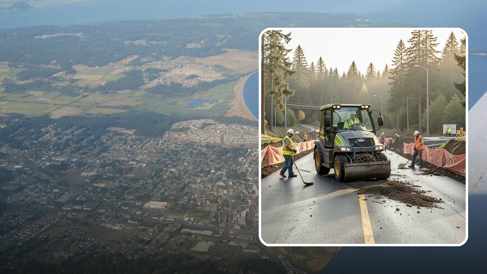 Erosion & Sediment Control in Oak Harbor, Island County, WA - Installation and maintenance of erosion and sediment controls for construction and disturbed municipal sites.