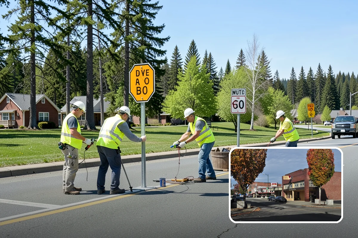Erosion & Sediment Control in Puyallup, Pierce County, WA - Best management practices installed to Ecology construction stormwater standards