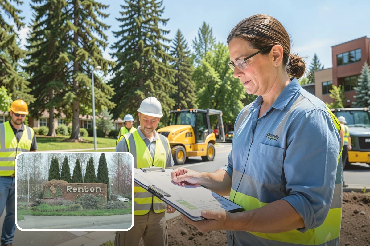Erosion & Sediment Control in Renton, King County, WA - Best management practices installed to Ecology construction stormwater standards