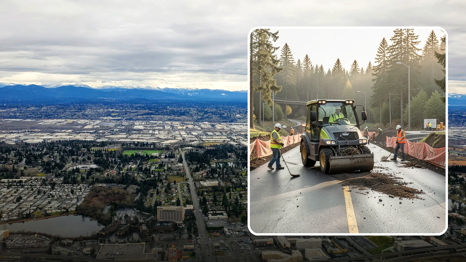 Erosion & Sediment Control in SeaTac, King County, WA - Installation and maintenance of erosion and sediment controls for construction and disturbed municipal sites.