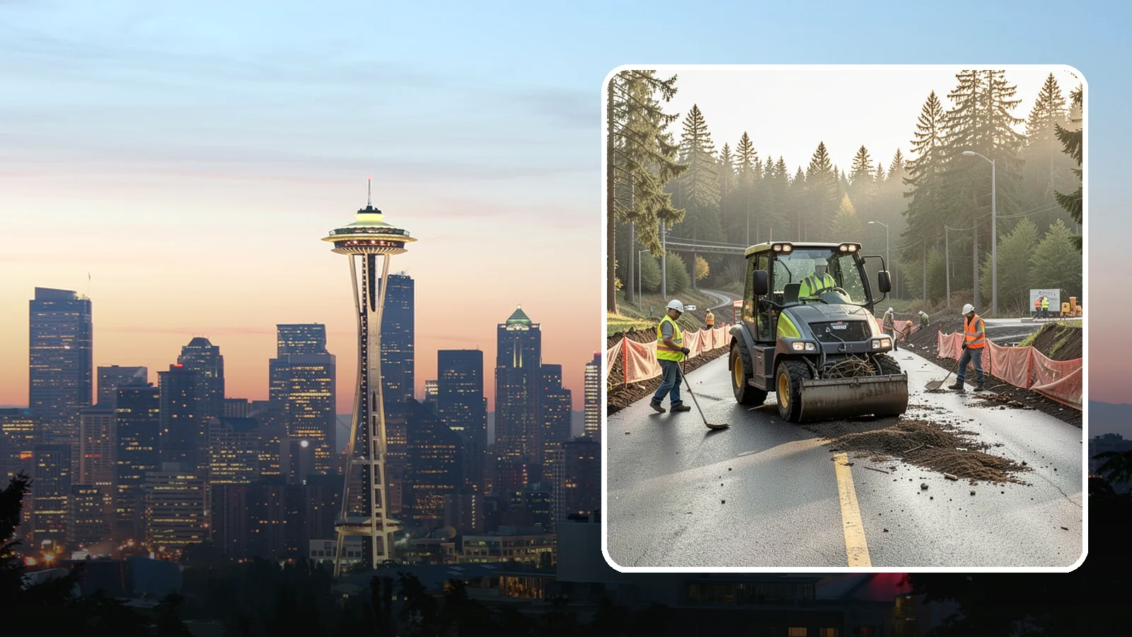 Erosion & Sediment Control in Seattle, King County, WA - Installation and maintenance of erosion and sediment controls for construction and disturbed municipal sites.