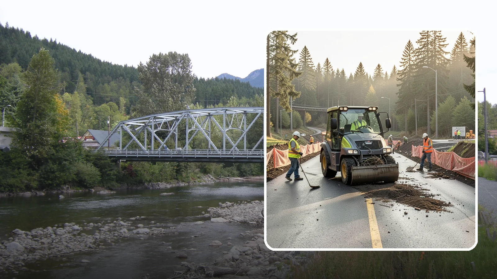 Erosion & Sediment Control in Skykomish, King County, WA - Installation and maintenance of erosion and sediment controls for construction and disturbed municipal sites.