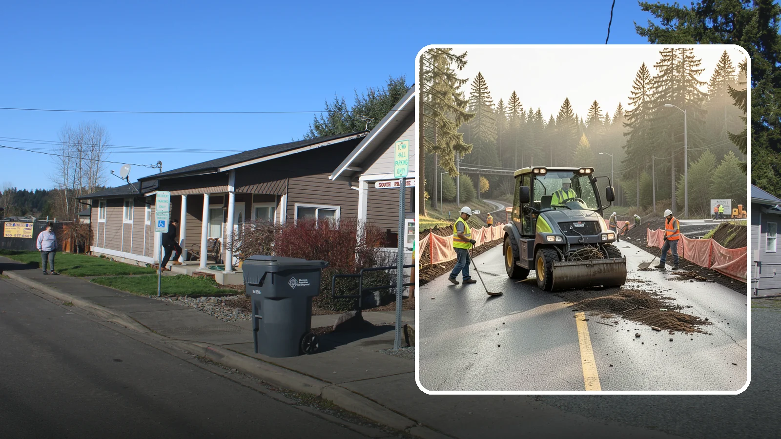 Erosion & Sediment Control in South Prairie, Pierce County, WA - Installation and maintenance of erosion and sediment controls for construction and disturbed municipal sites.