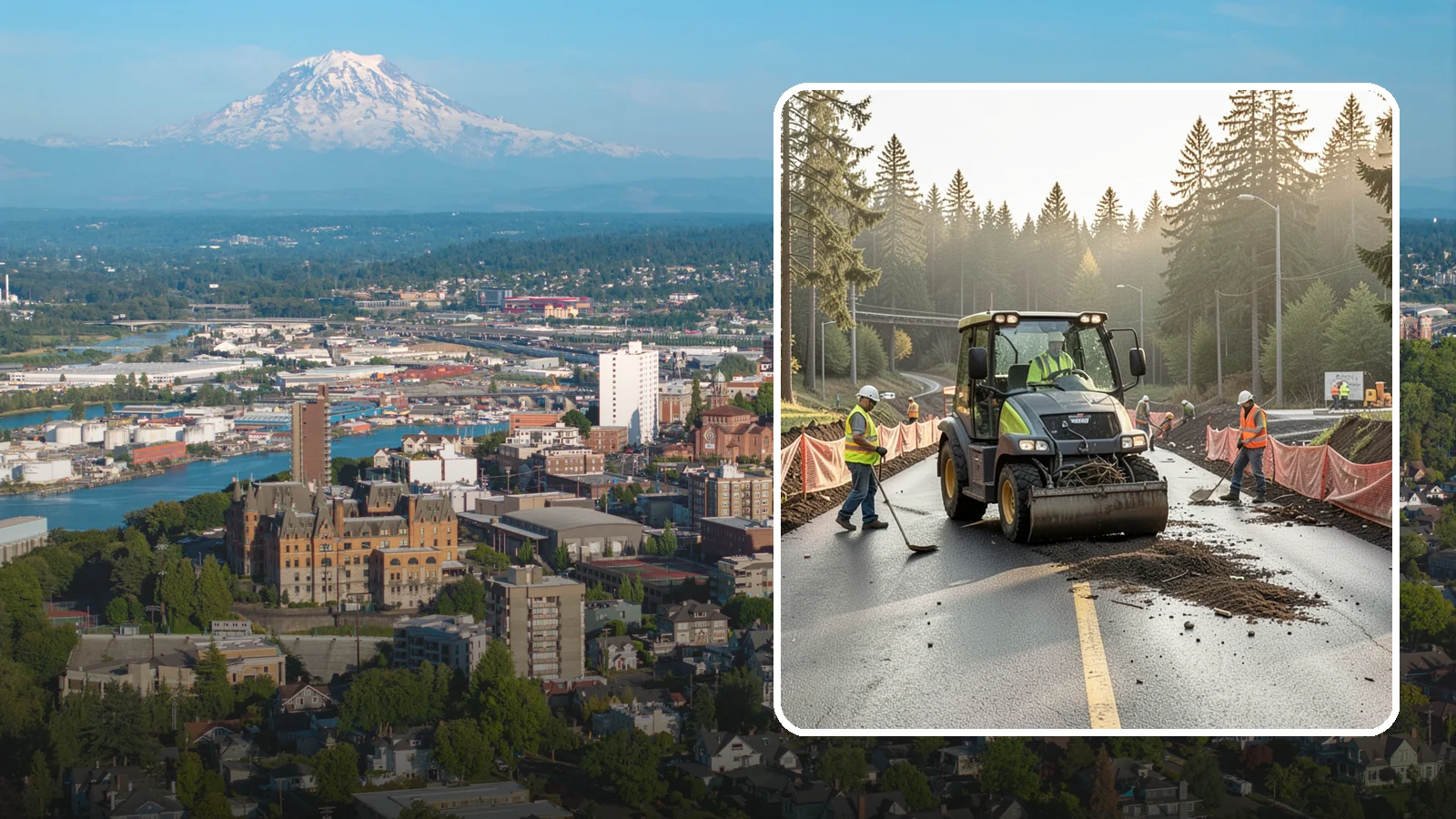 Erosion & Sediment Control in Tacoma, Pierce County, WA - Installation and maintenance of erosion and sediment controls for construction and disturbed municipal sites.