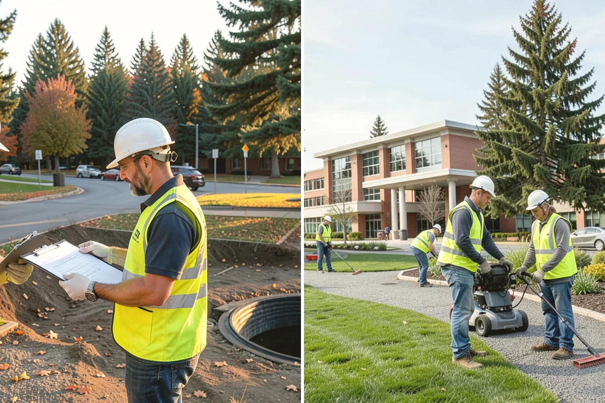 Erosion & Sediment Control in University Place, Pierce County, WA - Review the site and pollution prevention plan to plan required practices