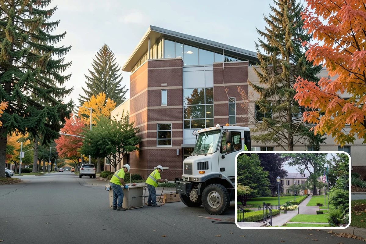 Erosion & Sediment Control in Woodinville, King County, WA - Best management practices installed to Ecology construction stormwater standards