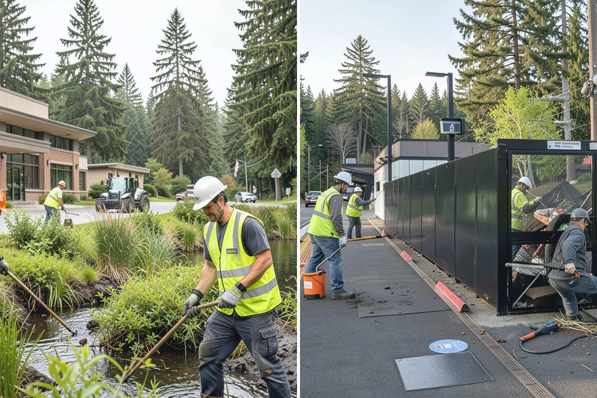 Erosion Control in Auburn, King County, WA - Assess the site's soils, slopes, and disturbance to design ESC measures