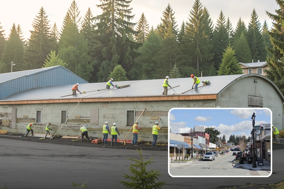 Erosion Control in Bothell, King County, WA - Keeps disturbed soil in place and sediment out of storm systems