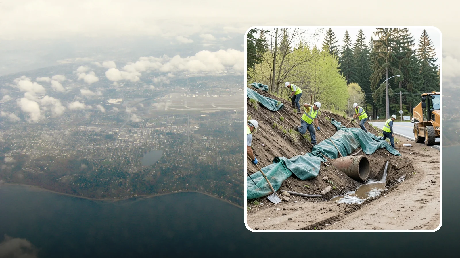 Erosion Control in Burien, King County, WA - Erosion and sediment control that protects soil, slopes, and receiving waters on municipal sites and projects.