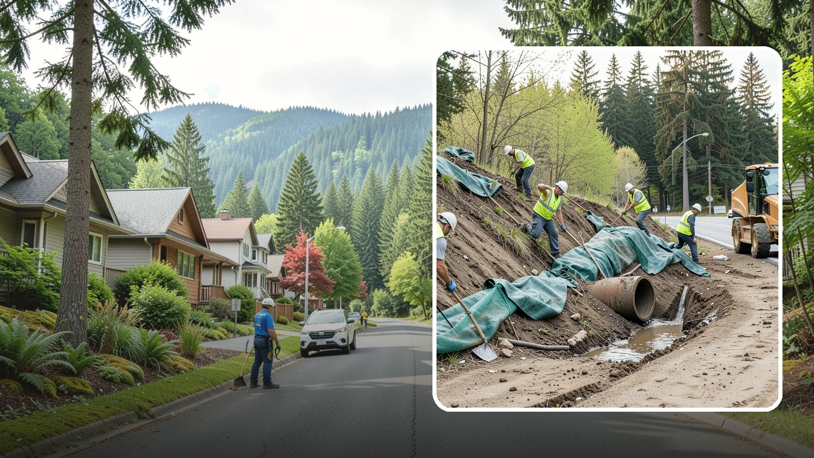 Erosion Control in Darrington, Snohomish County, WA - Erosion and sediment control that protects soil, slopes, and receiving waters on municipal sites and projects.