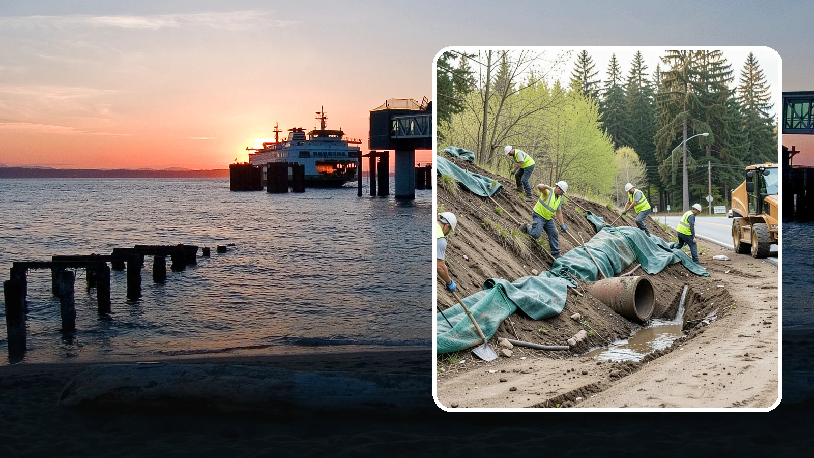 Erosion Control in Edmonds, Snohomish County, WA - Erosion and sediment control that protects soil, slopes, and receiving waters on municipal sites and projects.