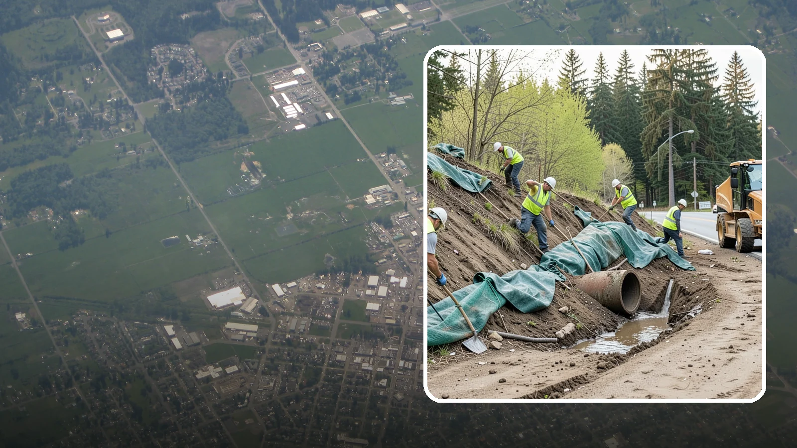 Erosion Control in Enumclaw, King County, WA - Erosion and sediment control that protects soil, slopes, and receiving waters on municipal sites and projects.