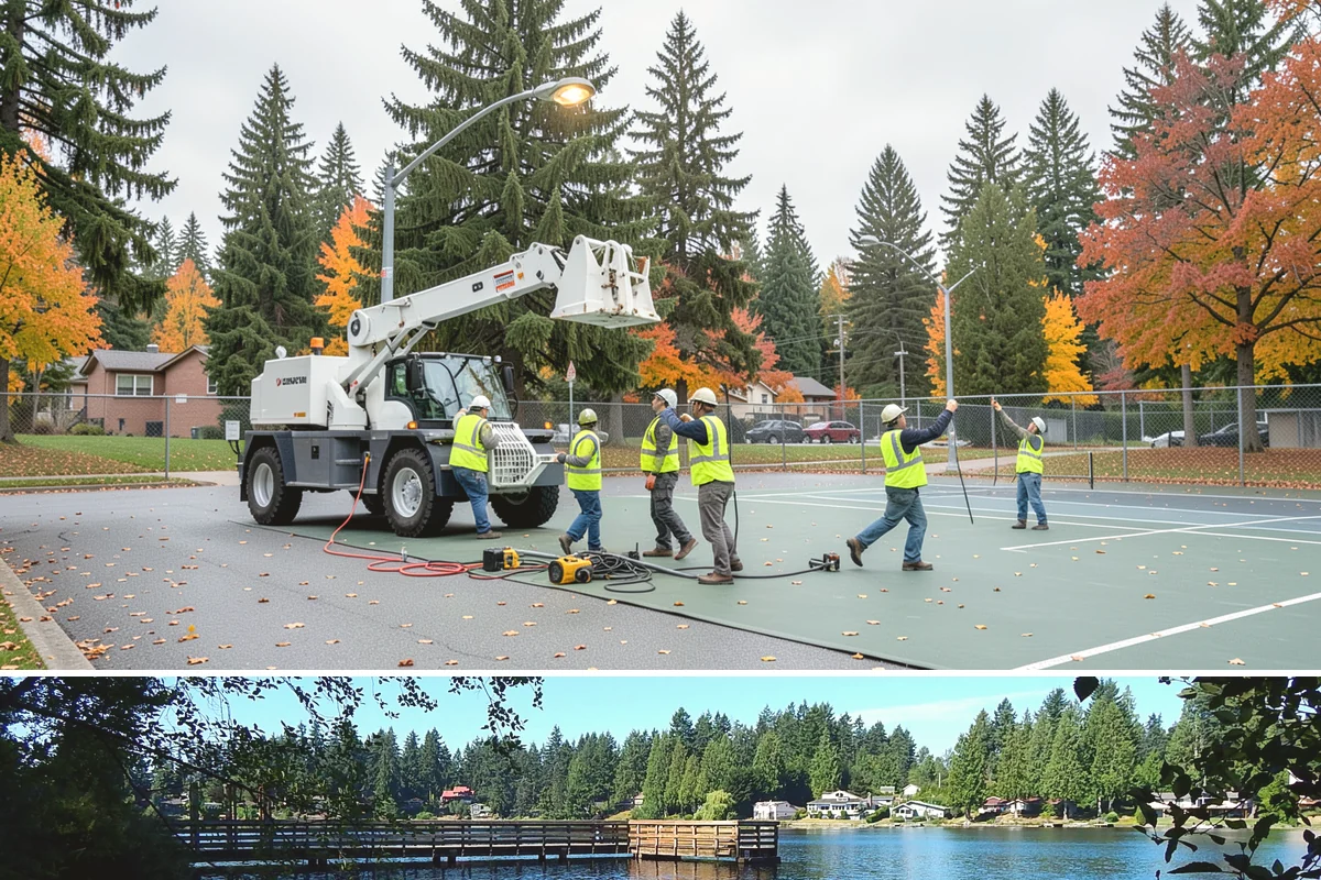 Erosion Control in Federal Way, King County, WA - Erosion control is critical from October through spring when Puget Sound rains are heaviest, and temporary stabilization is...