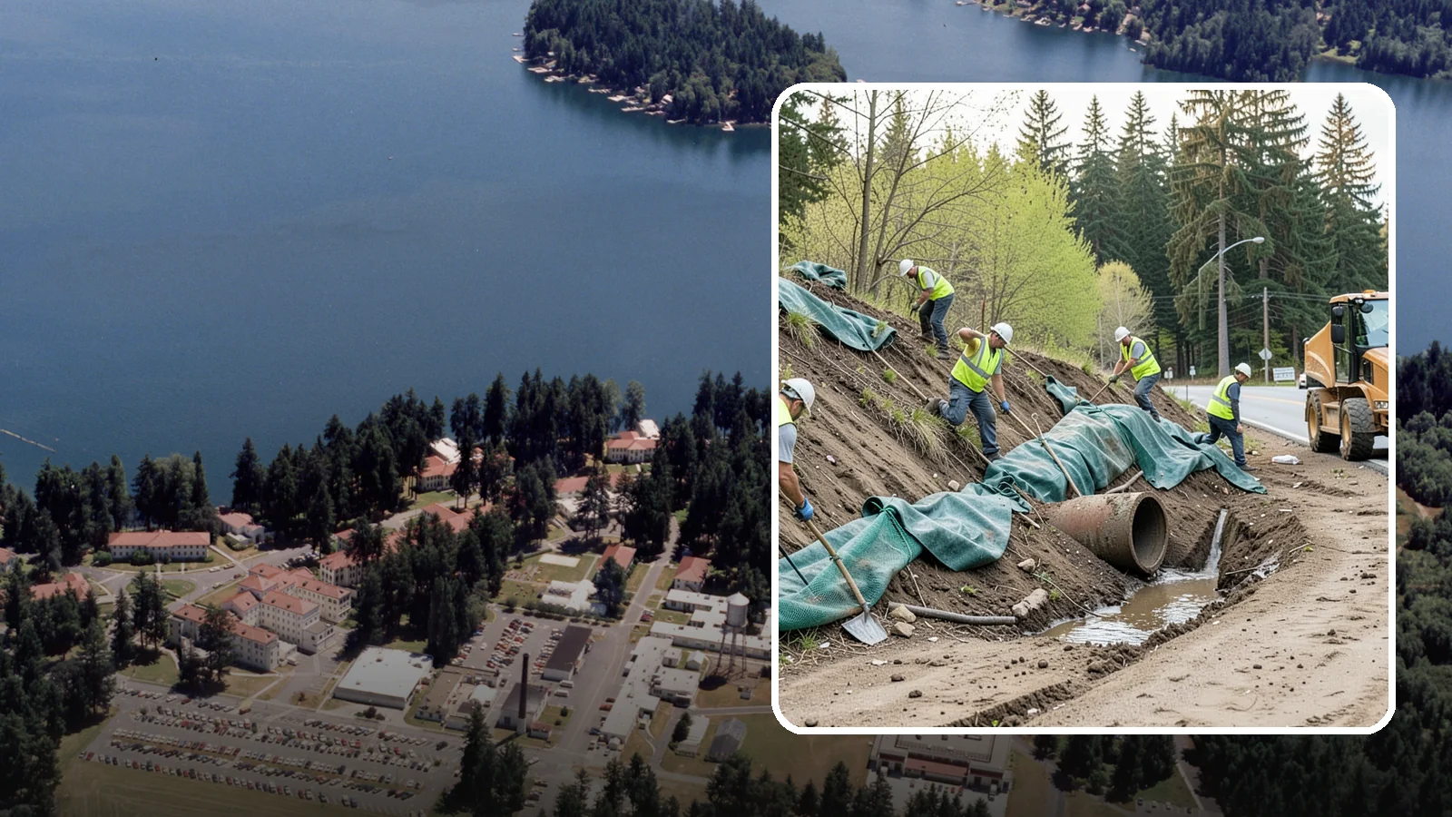 Erosion Control in Lakewood, Pierce County, WA - Erosion and sediment control that protects soil, slopes, and receiving waters on municipal sites and projects.