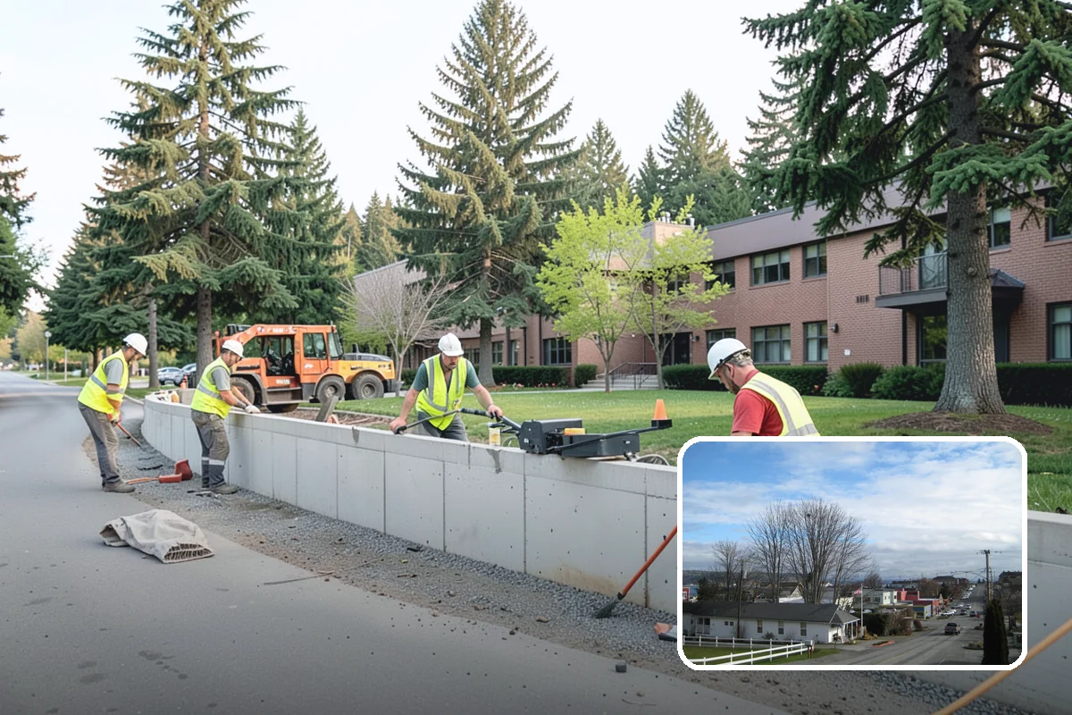 Erosion Control in Langley, Island County, WA - Keeps disturbed soil in place and sediment out of storm systems