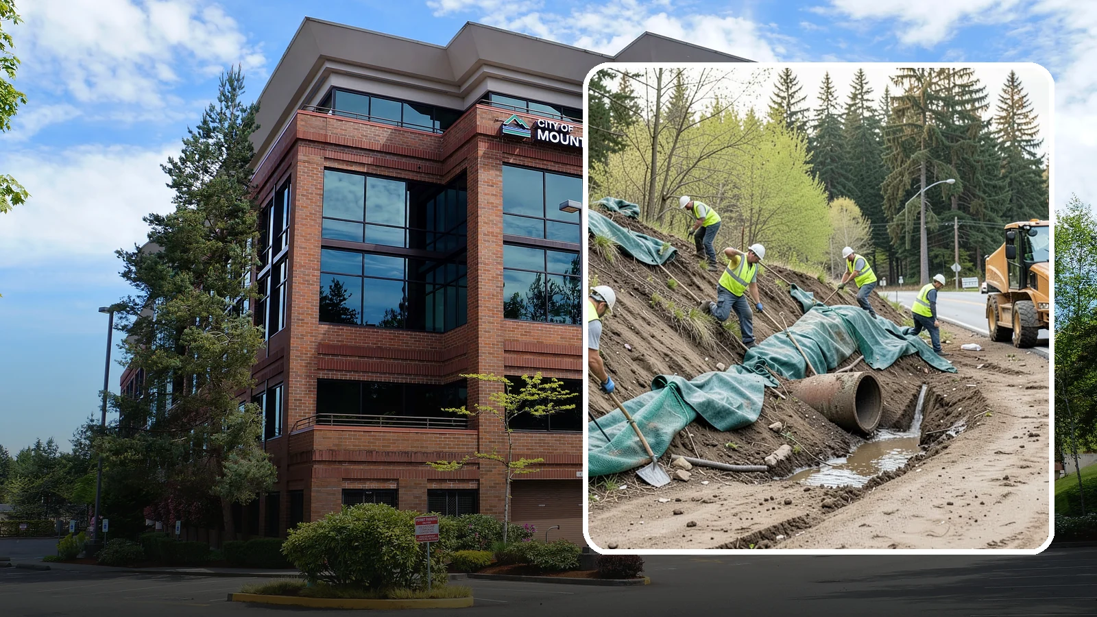Erosion Control in Mountlake Terrace, Snohomish County, WA - Erosion and sediment control that protects soil, slopes, and receiving waters on municipal sites and projects.