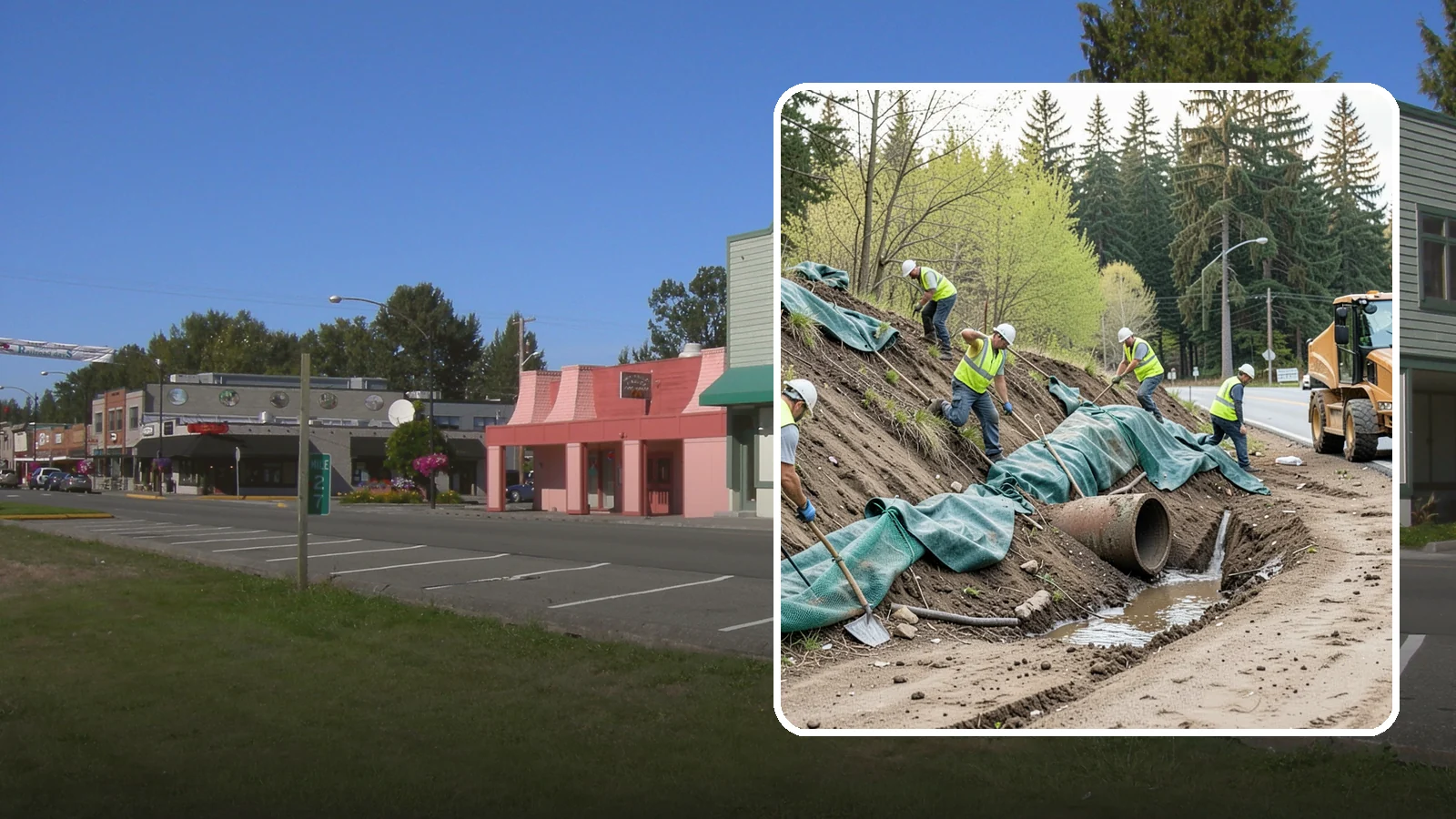 Erosion Control in Snoqualmie, King County, WA - Erosion and sediment control that protects soil, slopes, and receiving waters on municipal sites and projects.
