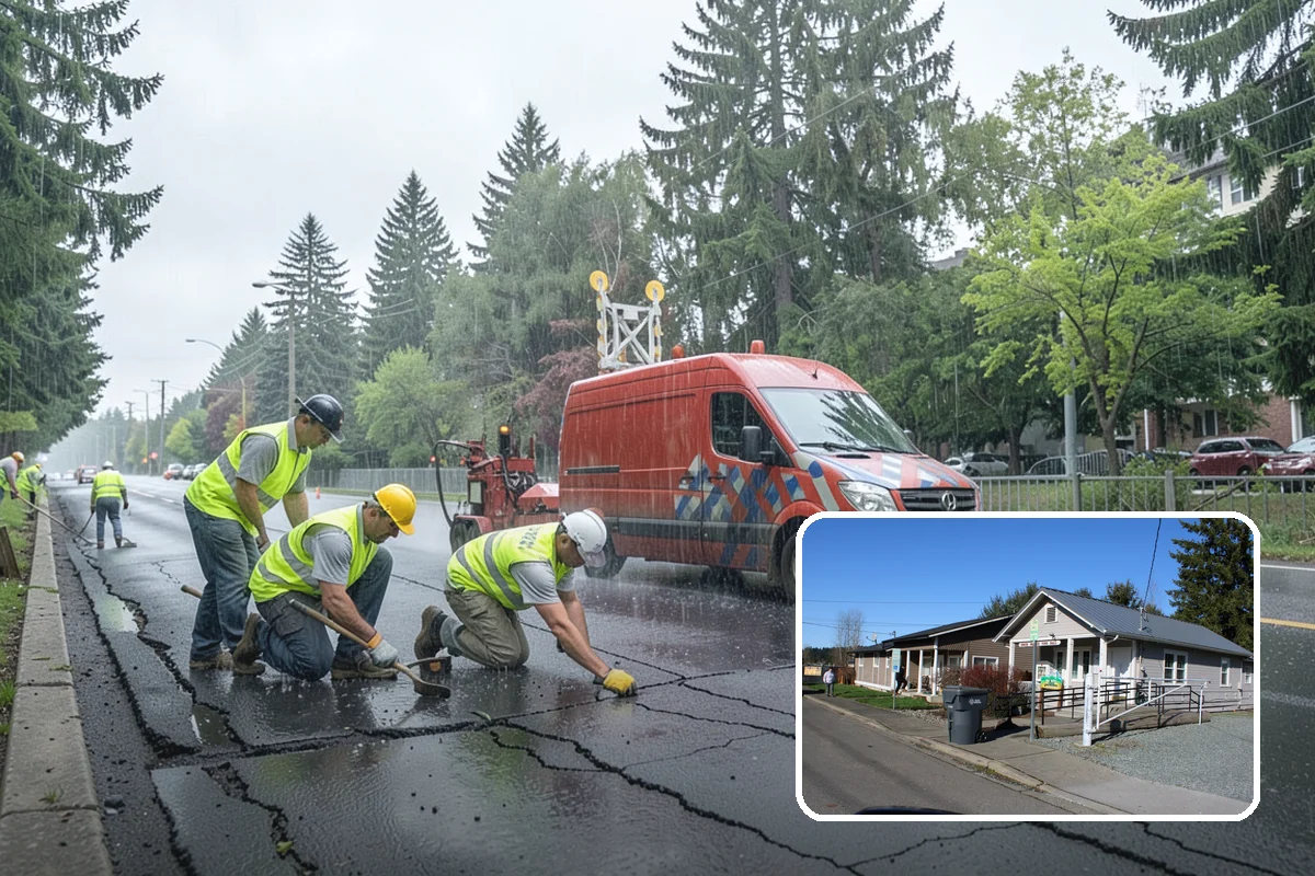 Erosion Control in South Prairie, Pierce County, WA - Keeps disturbed soil in place and sediment out of storm systems