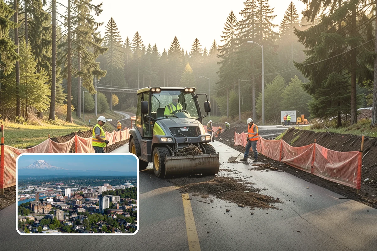 Erosion Control in Tacoma, Pierce County, WA - Keeps disturbed soil in place and sediment out of storm systems