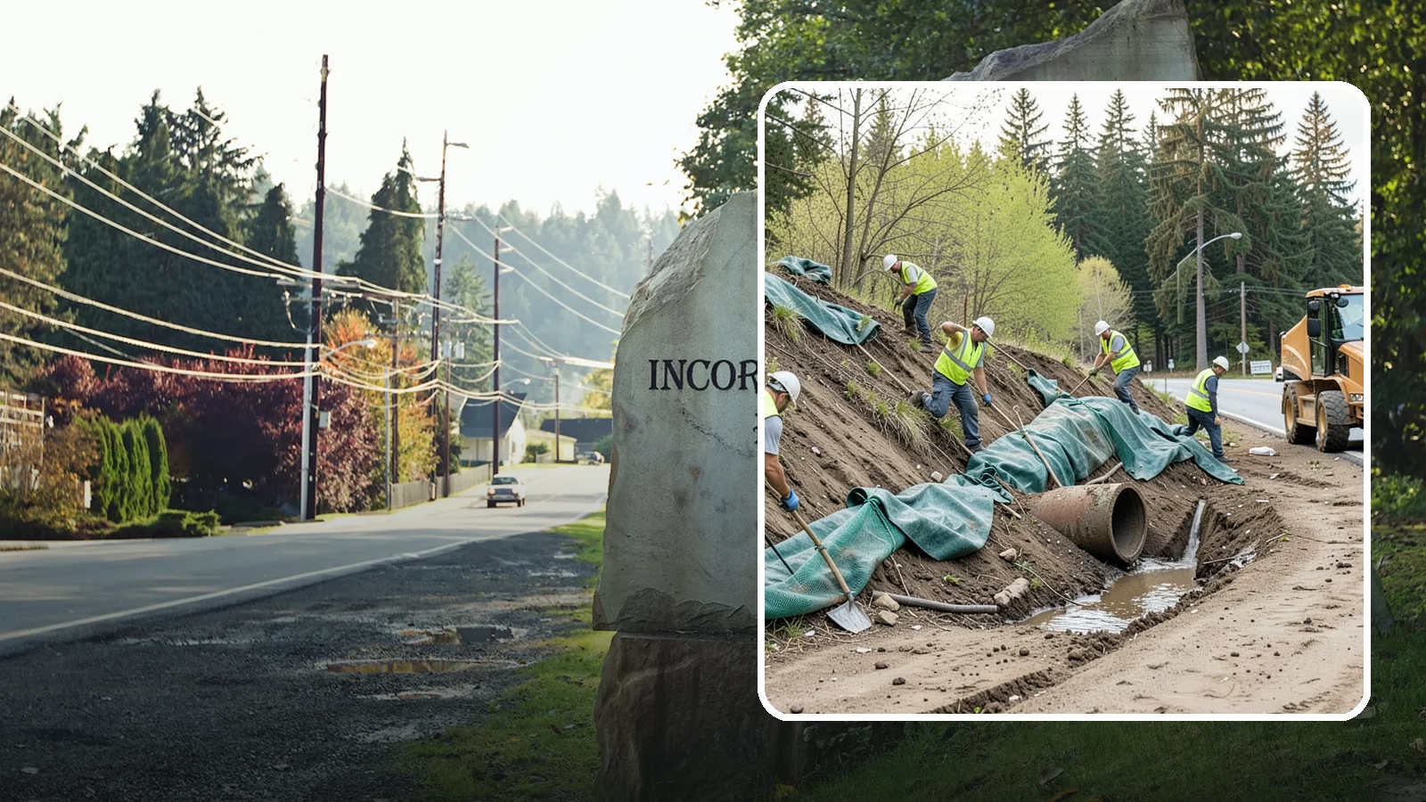 Erosion Control in Wilkeson, Pierce County, WA - Erosion and sediment control that protects soil, slopes, and receiving waters on municipal sites and projects.
