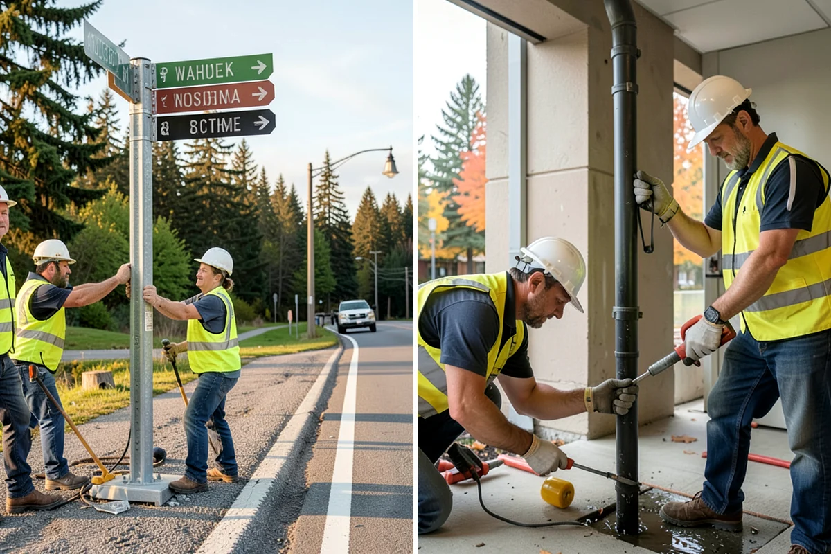 Event Cleanup in Arlington, Snohomish County, WA - Confirm event footprint, reset needs, and reopening deadline