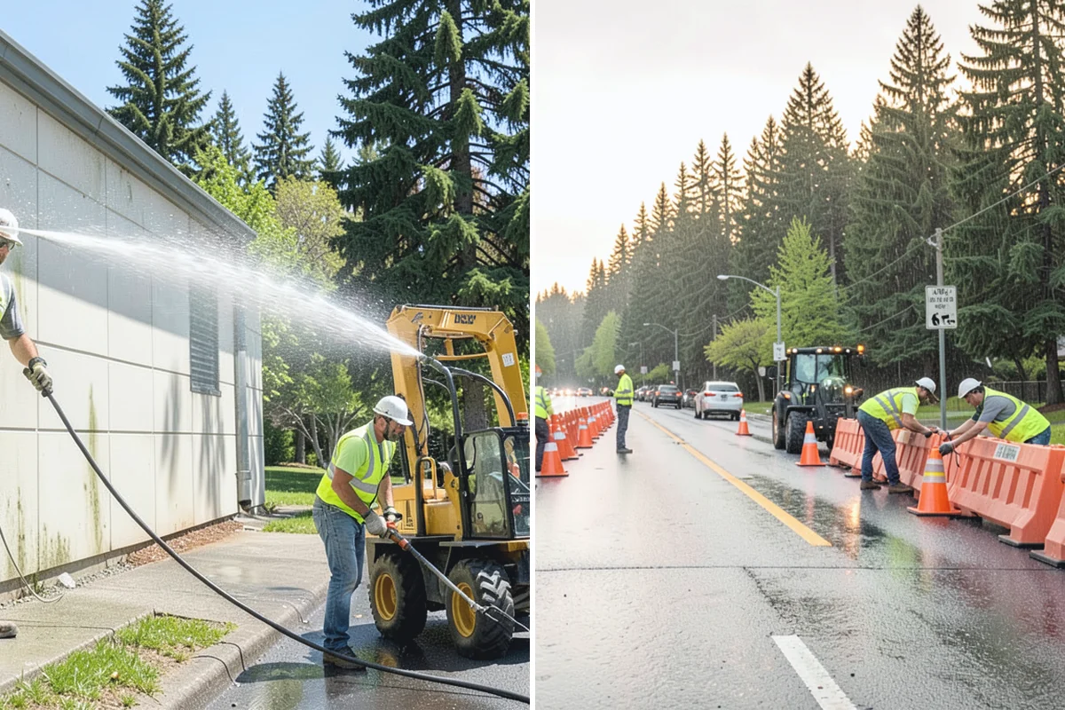 Event Cleanup in Darrington, Snohomish County, WA - Confirm event footprint, reset needs, and reopening deadline