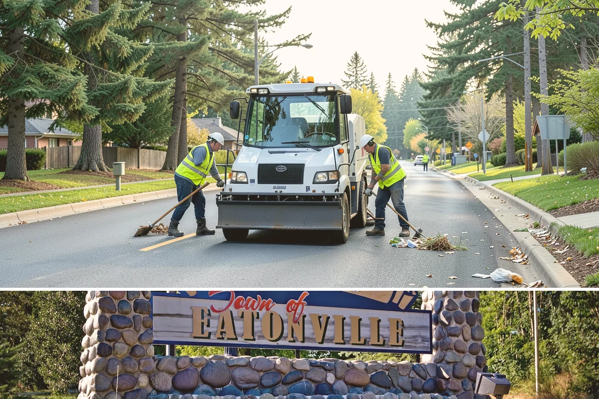 Event Cleanup in Eatonville, Pierce County, WA - Event cleanup demand peaks from May through September during the region's outdoor festival and market season.