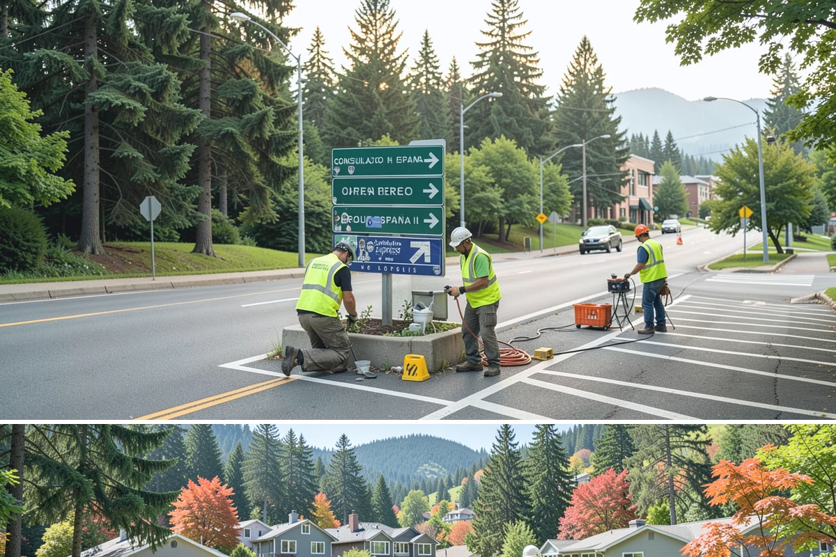 Event Cleanup in Fircrest, Pierce County, WA - Event cleanup demand peaks from May through September during the region's outdoor festival and market season.